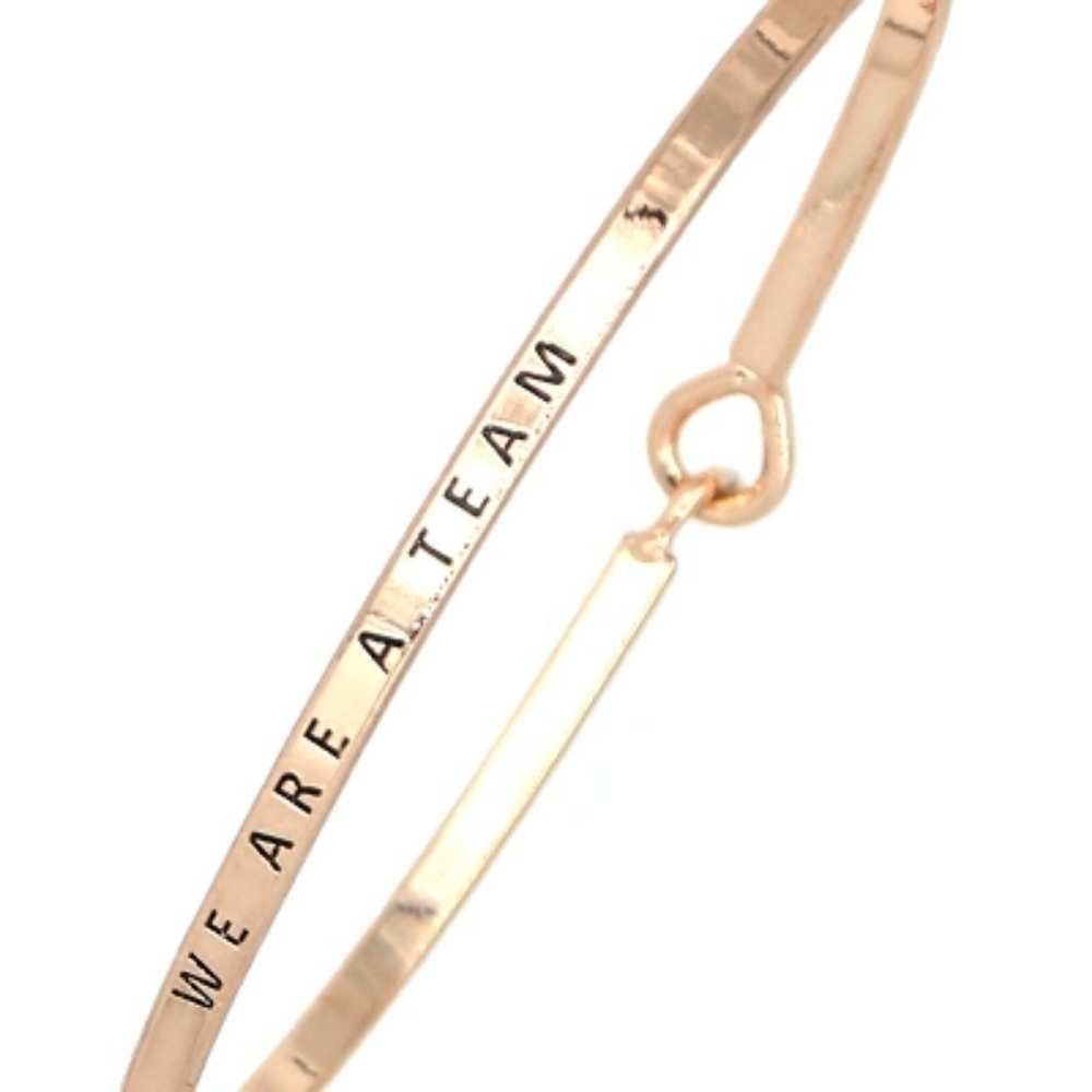 We Are A Team Bracelet